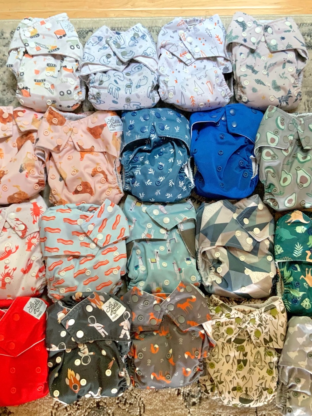 La Petite Ourse Cloth Diaper Lot